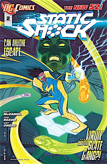 Static Shock #2 preview images