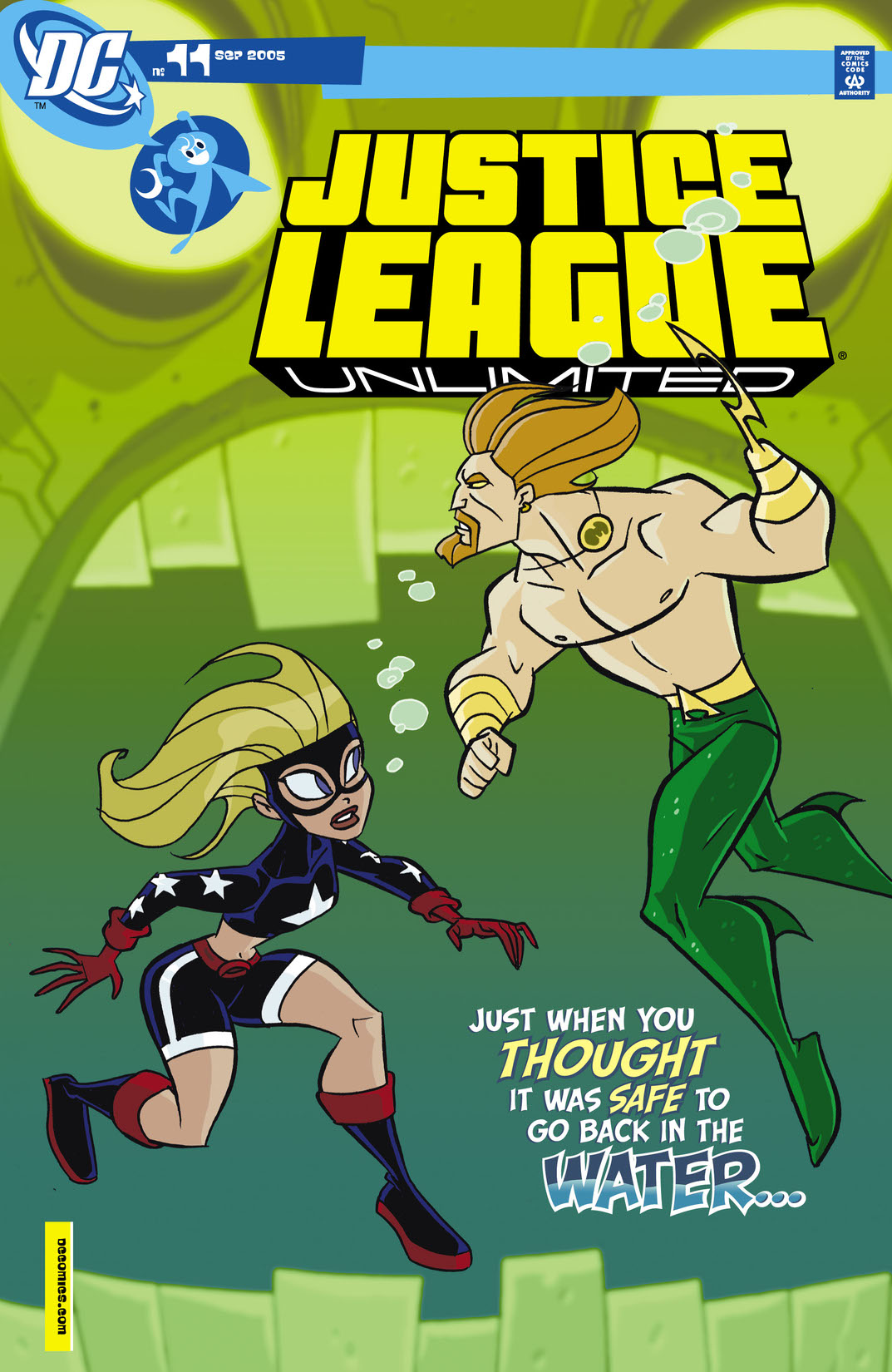 Justice League Unlimited #11 preview images