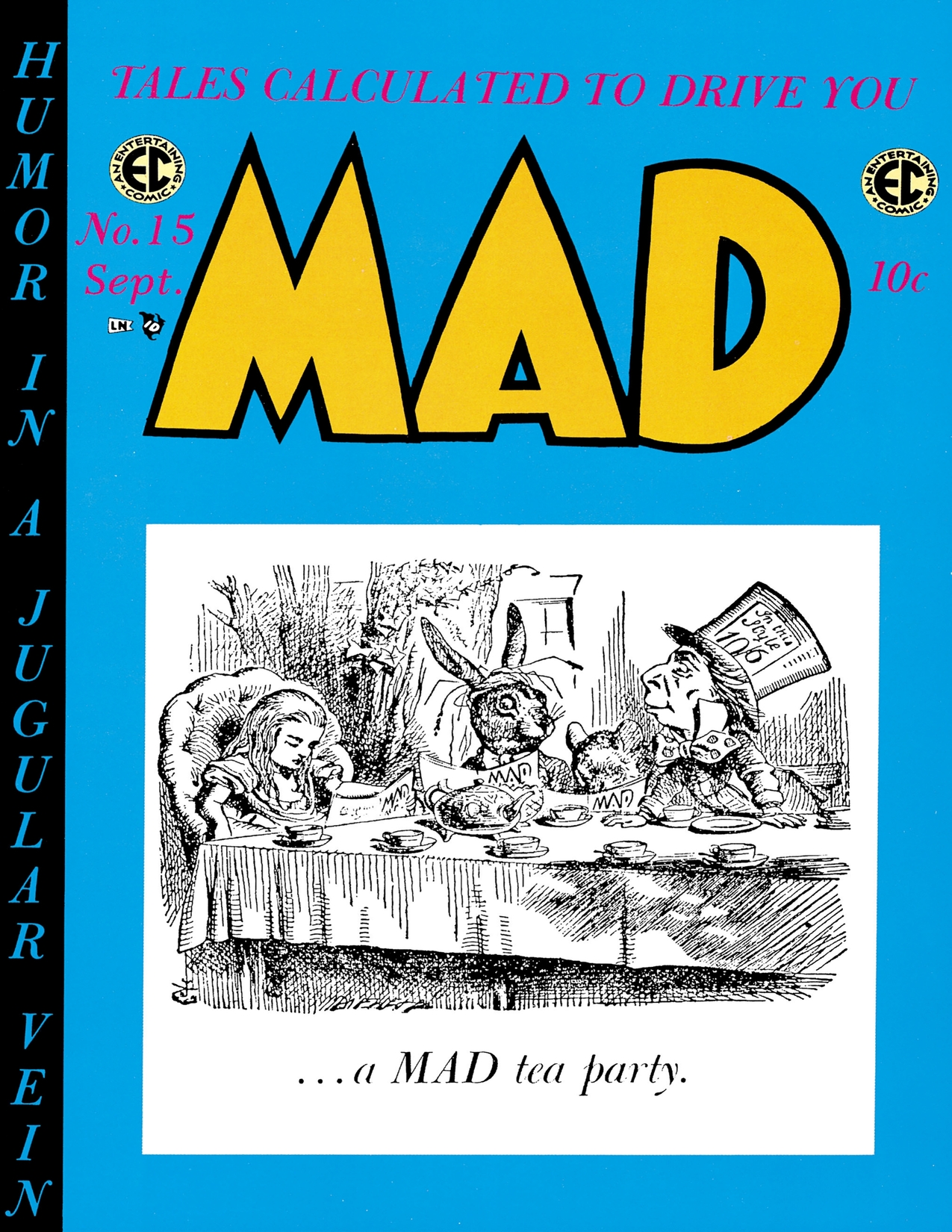 MAD Magazine #15 preview images