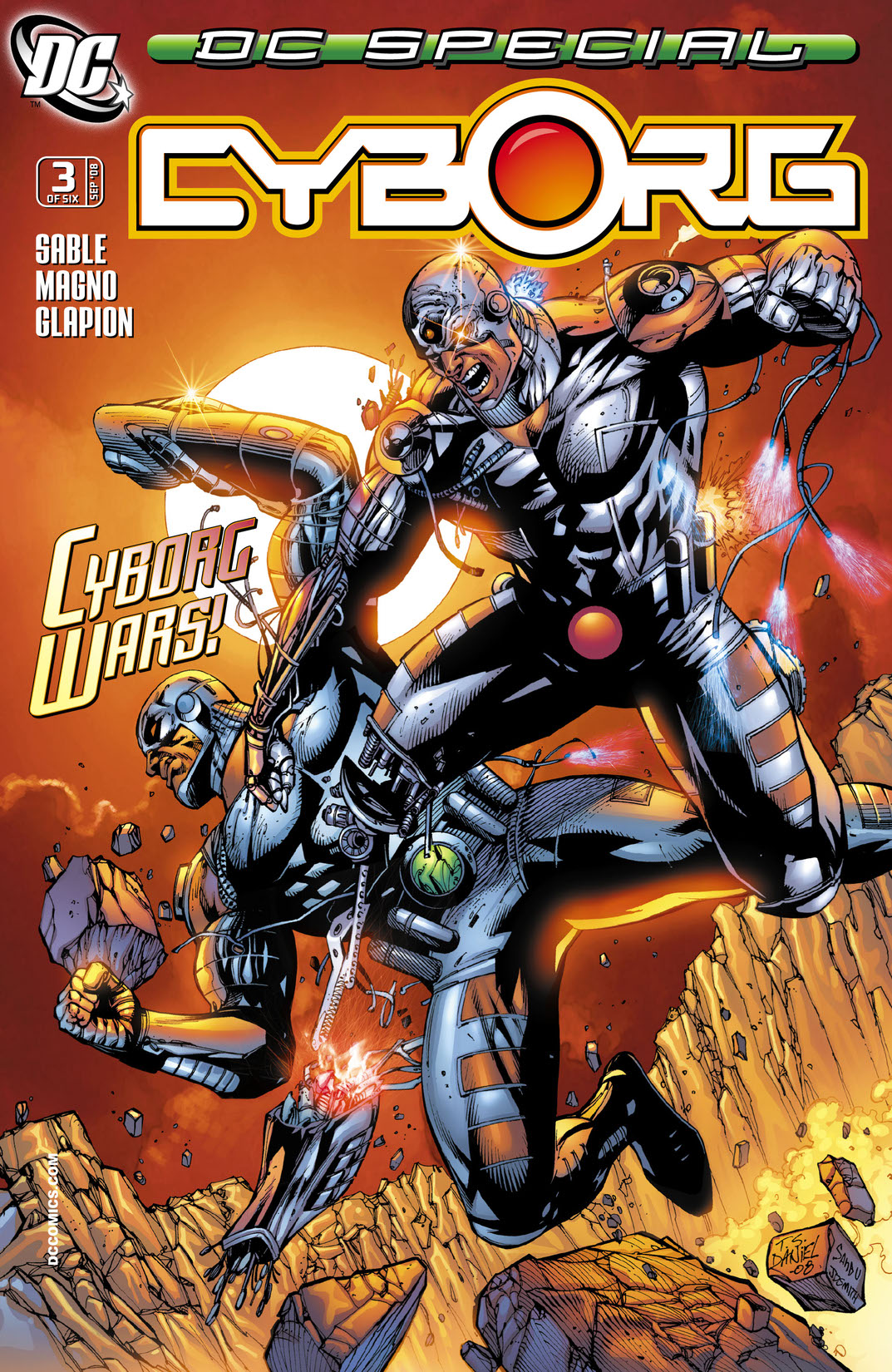 DC Special Cyborg #3 preview images