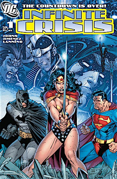 Infinite Crisis #1 preview images