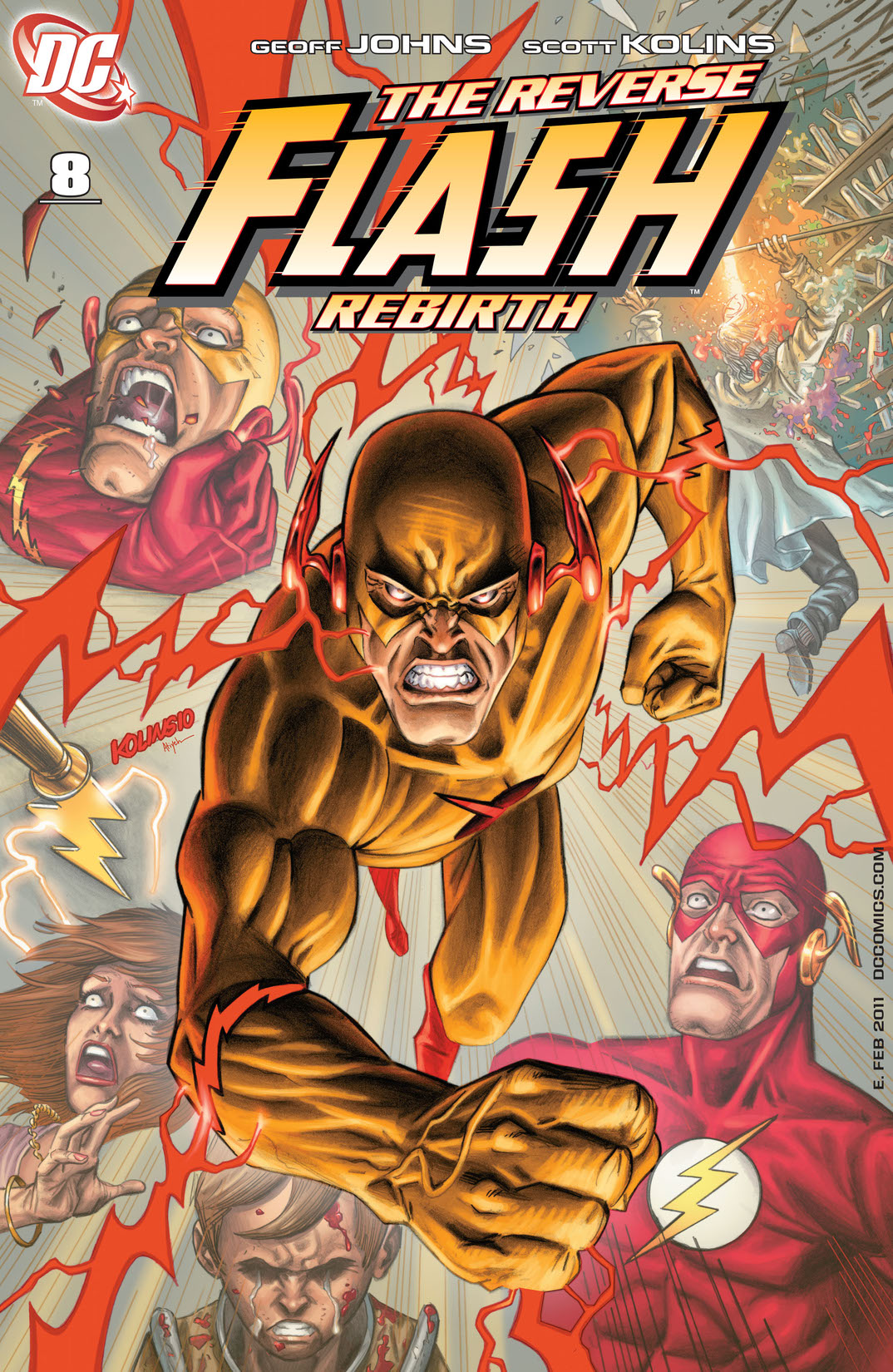 Flash (2010-) #8 preview images