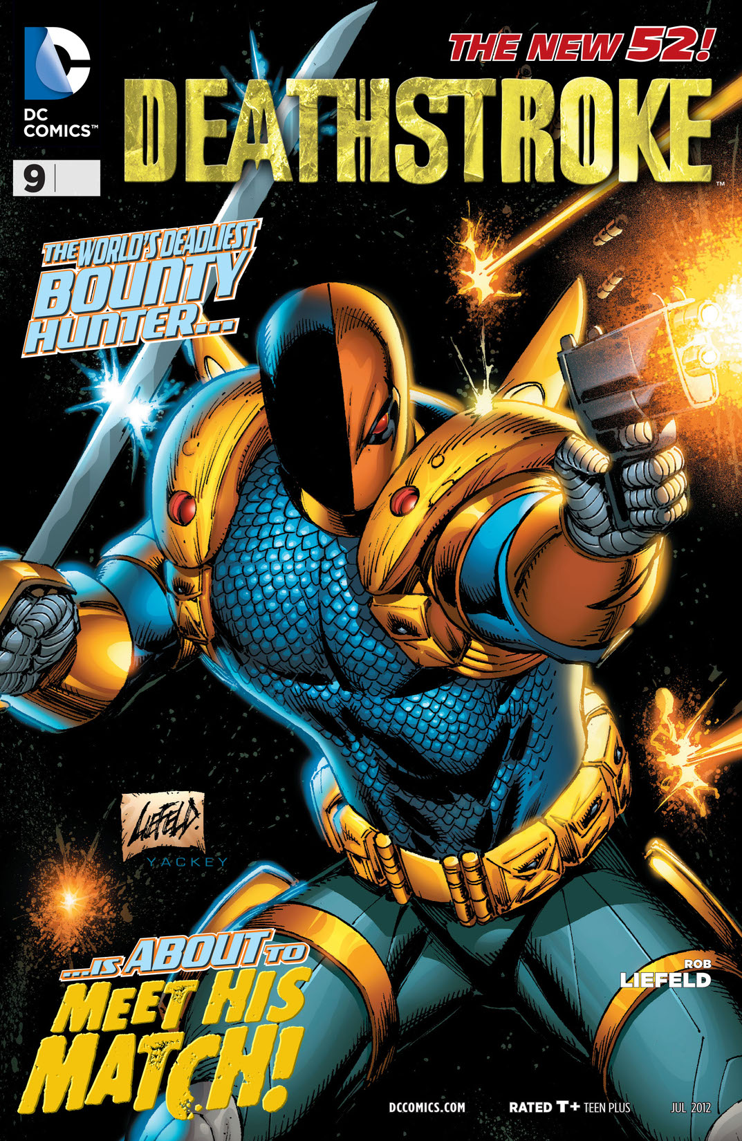 Deathstroke (2011-) #9 preview images