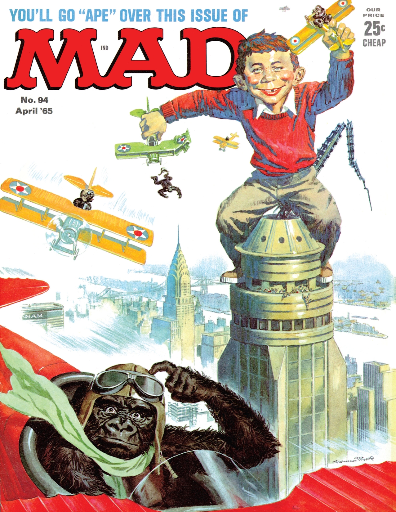 Mad Magazine #94 preview images