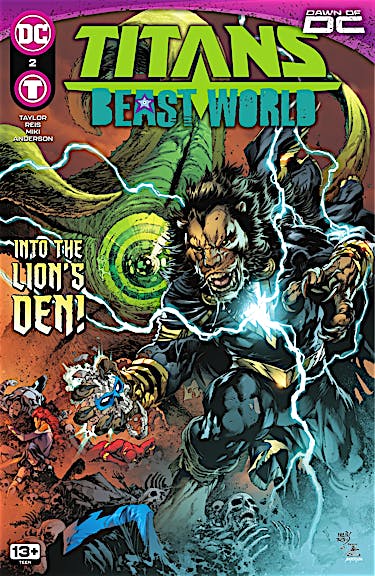 Titans: Beast World #2 preview images