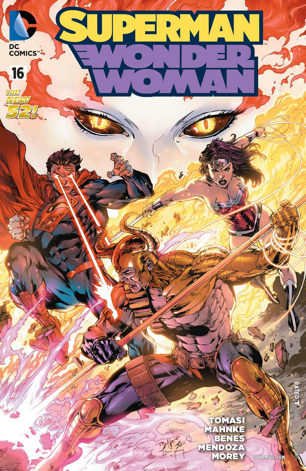 Superman/Wonder Woman #16 preview images