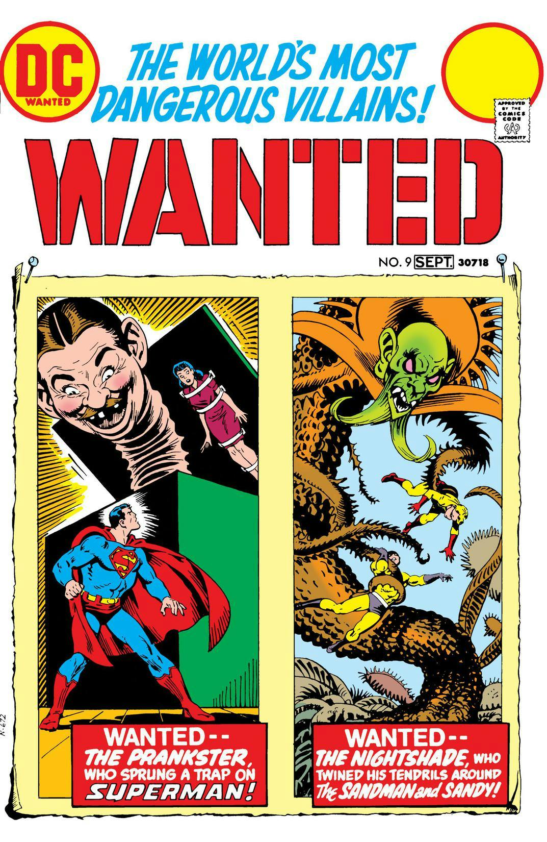 Wanted: The World's Most Dangerous Villains #9