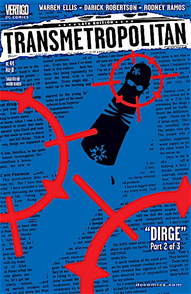 Transmetropolitan #44 preview images