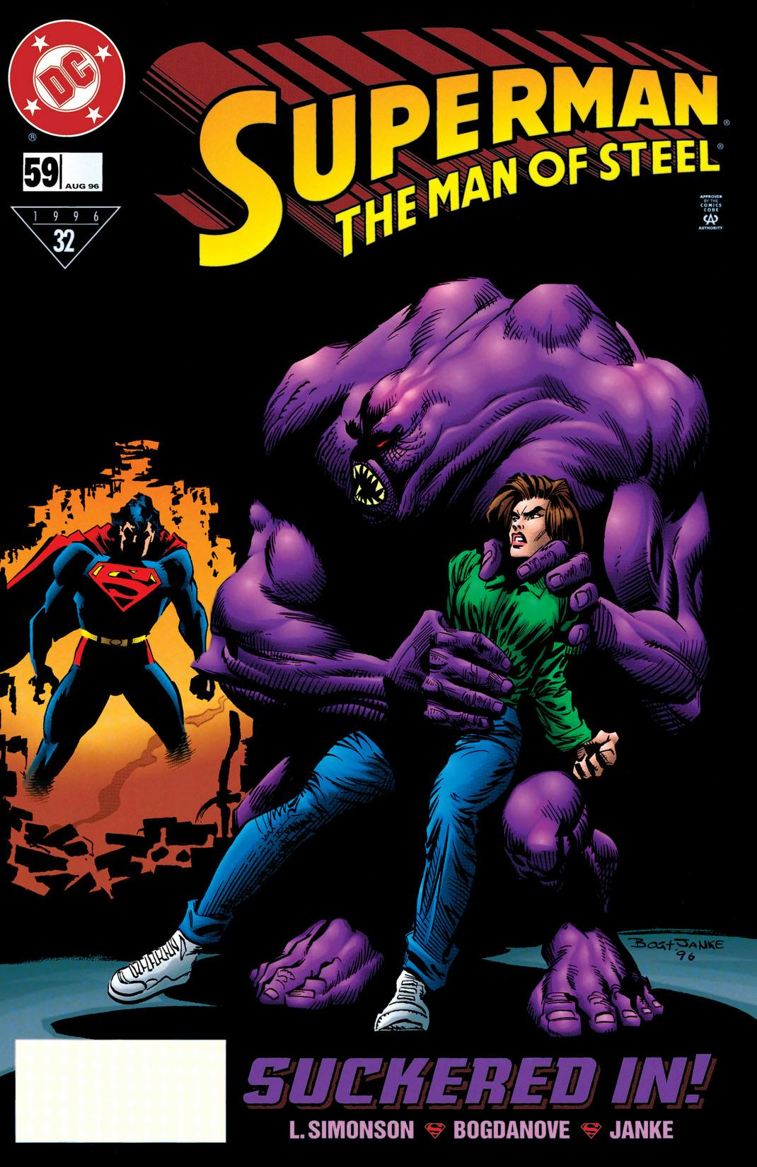 Superman: The Man of Steel #59