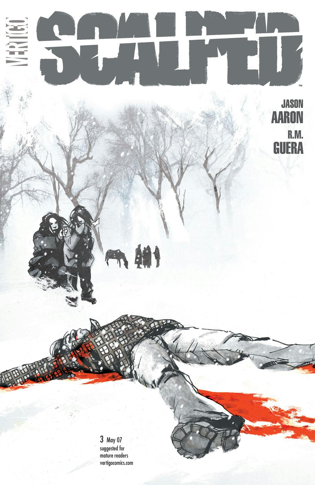 Scalped #3 preview images