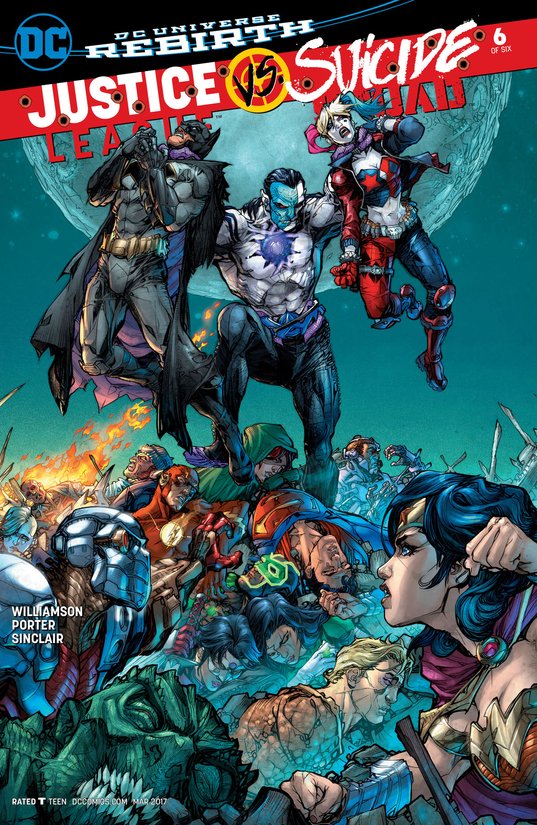 Justice League vs. Suicide Squad #6 preview images