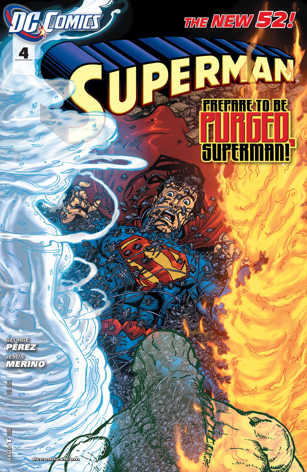 Superman (2011-) #4 preview images