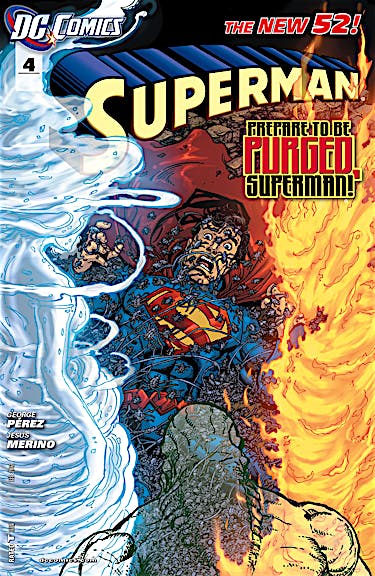 Superman (2011-) #4 preview images