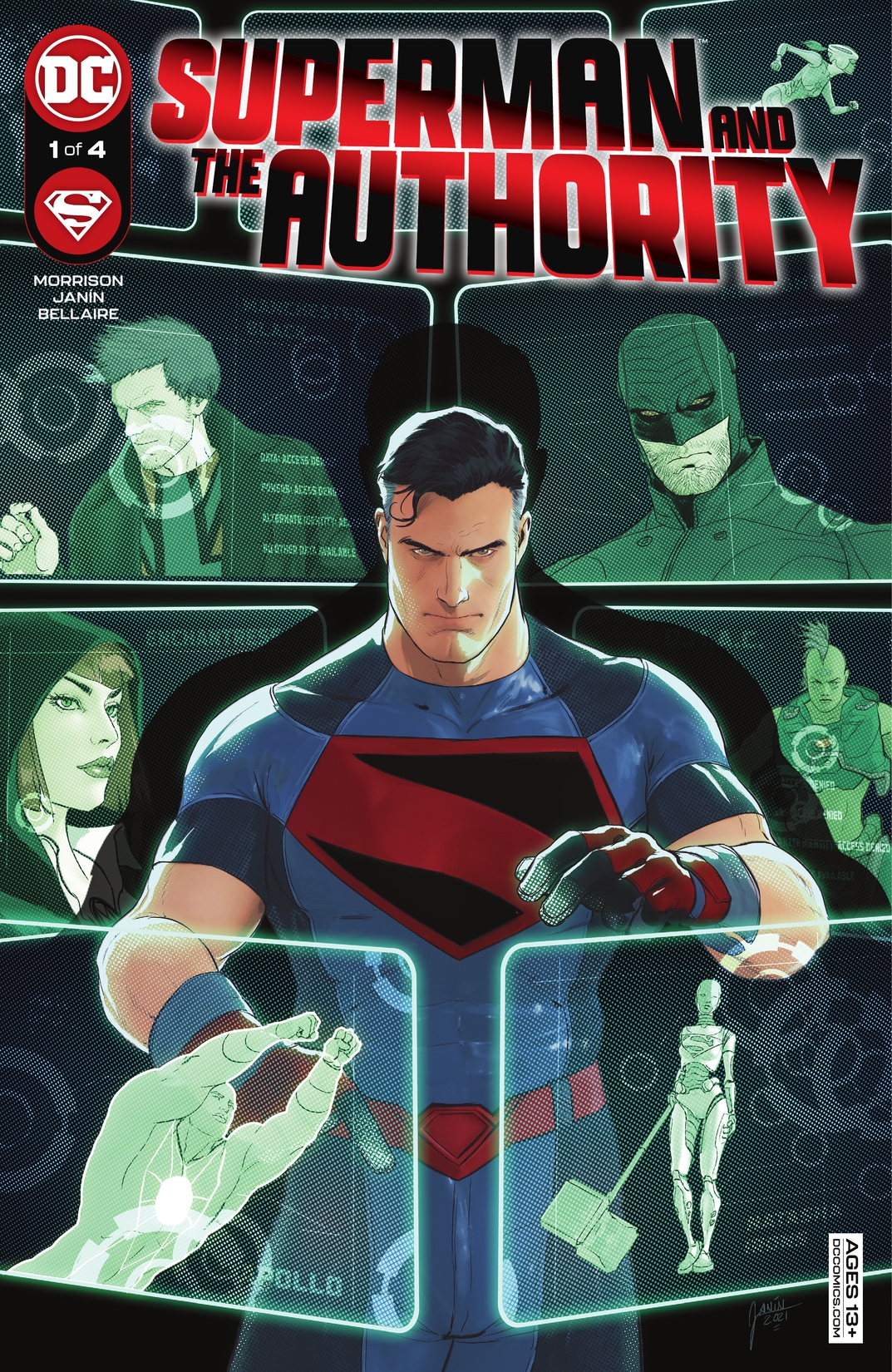 Superman and the Authority #1 preview images