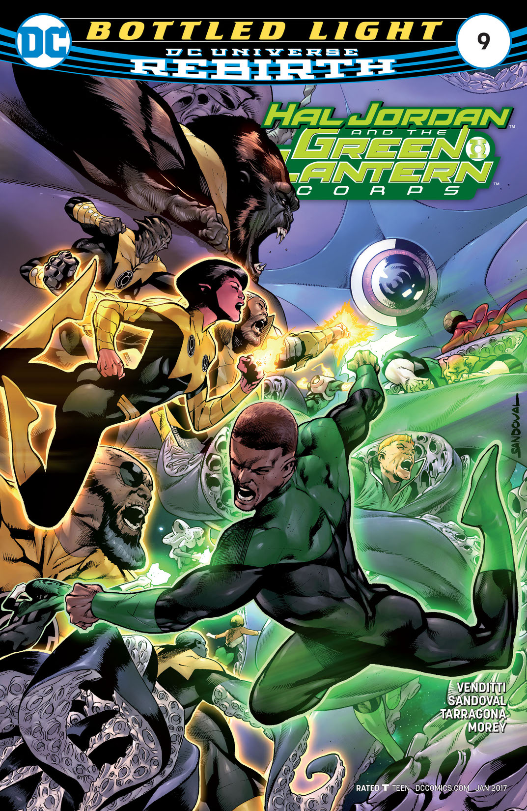 Hal Jordan and The Green Lantern Corps #9 preview images