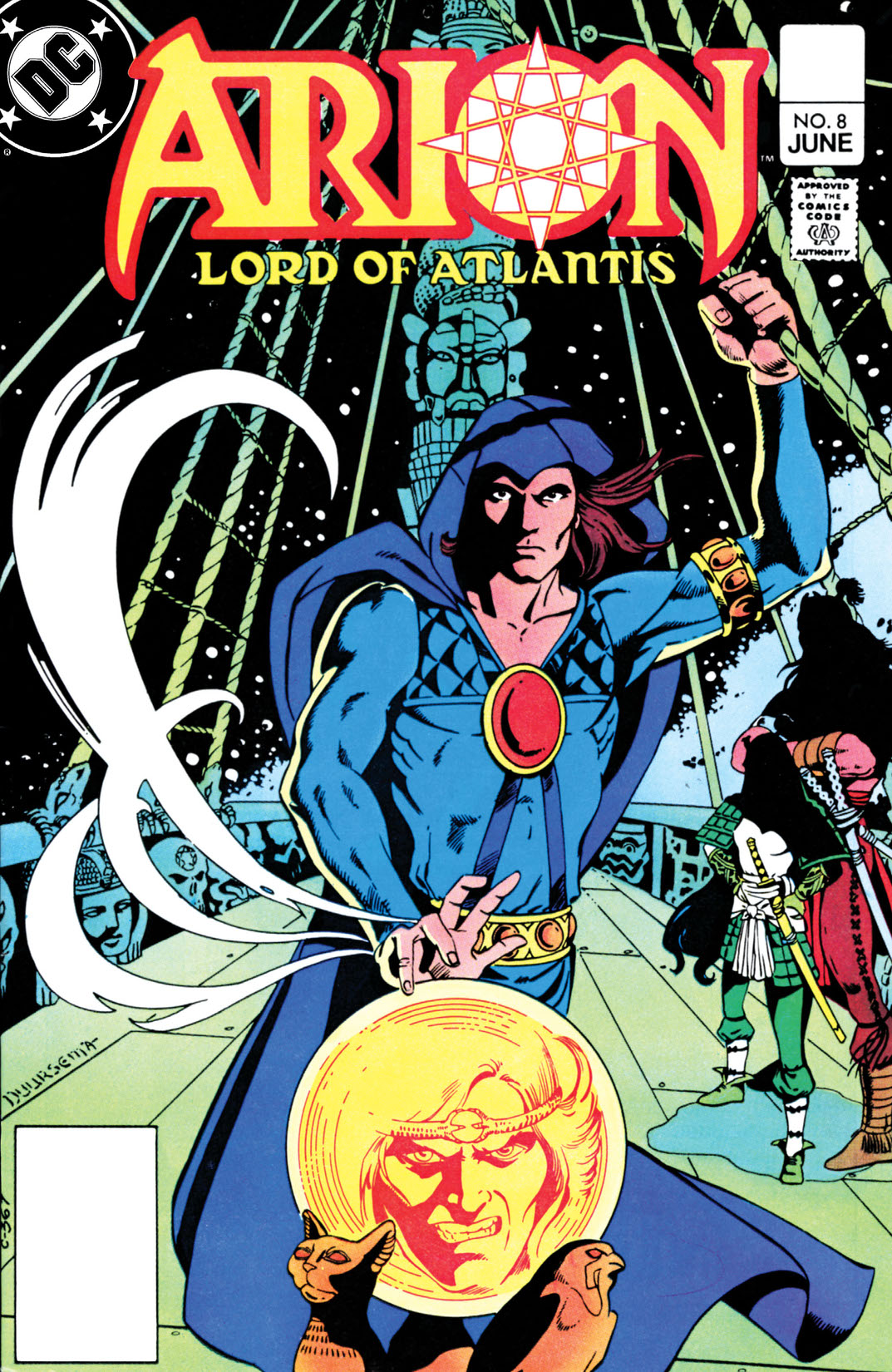 Arion, Lord of Atlantis #8 preview images
