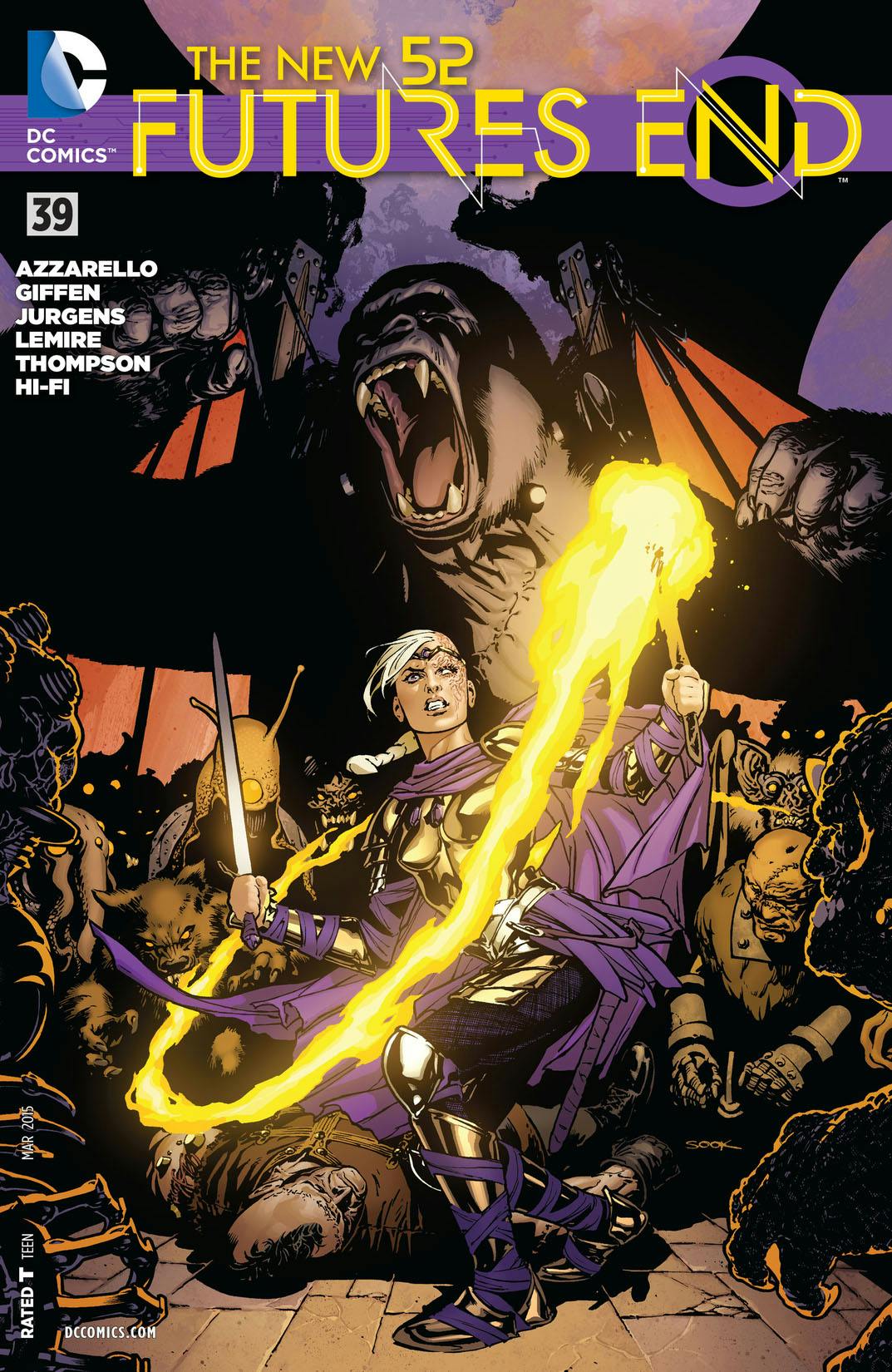 The New 52: Futures End #39 preview images