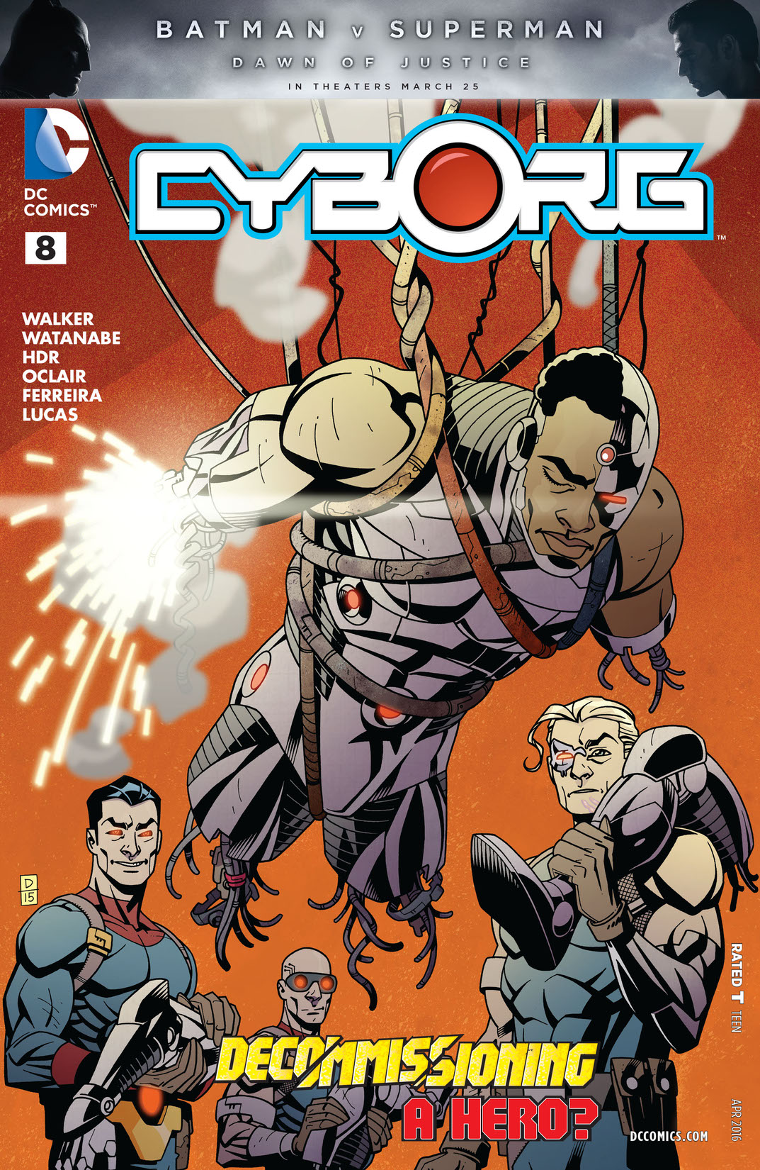 Cyborg (2015-) #8 preview images