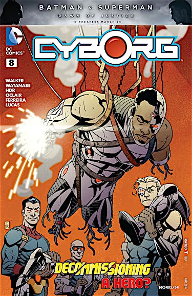 Cyborg (2015-) #8 preview images