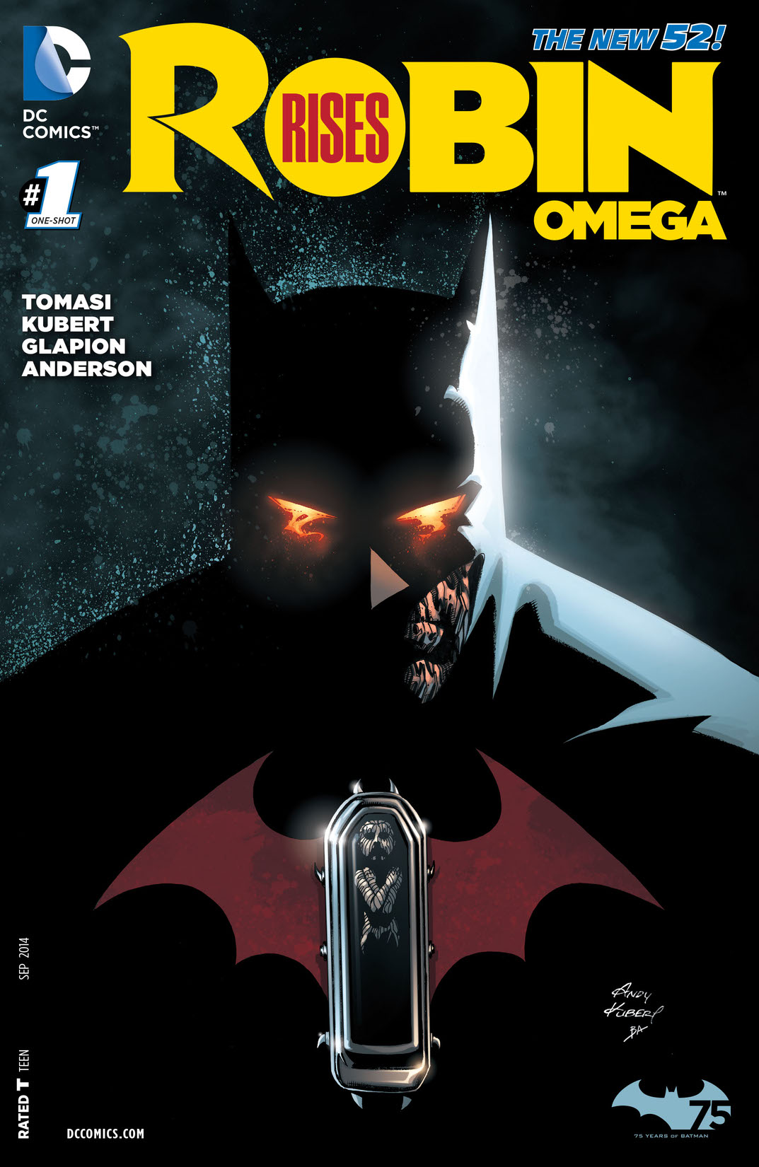 Robin Rises: Omega #1 preview images