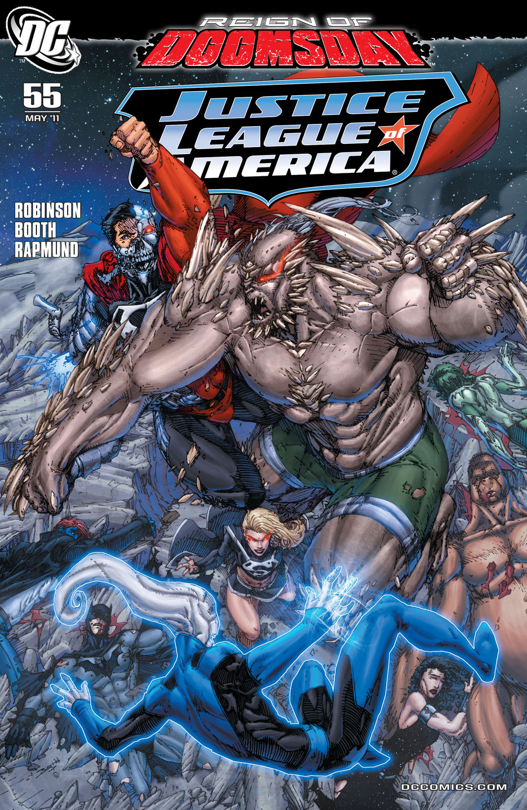Justice League of America (2006-) #55 preview images