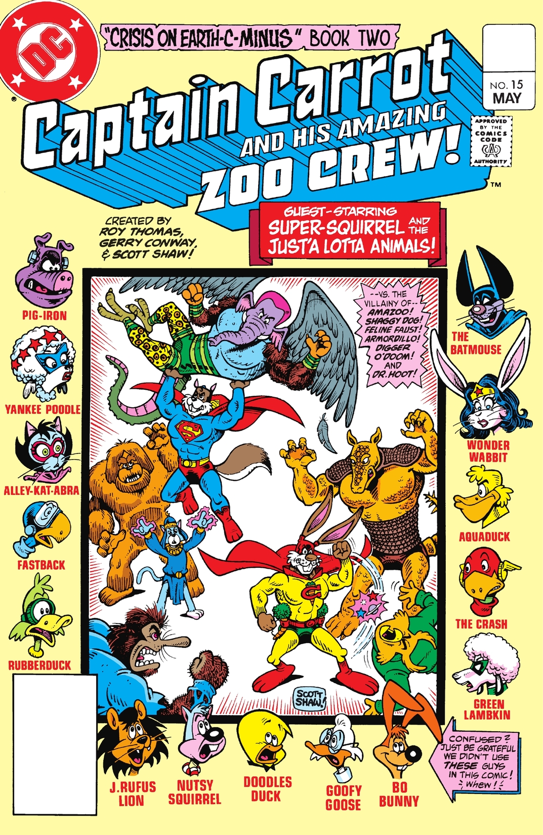 Captain Carrot and His Amazing Zoo Crew #15 preview images