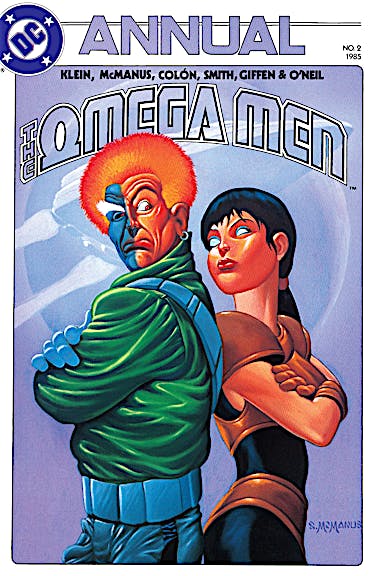 The Omega Men Annual (1984-) #2 preview images