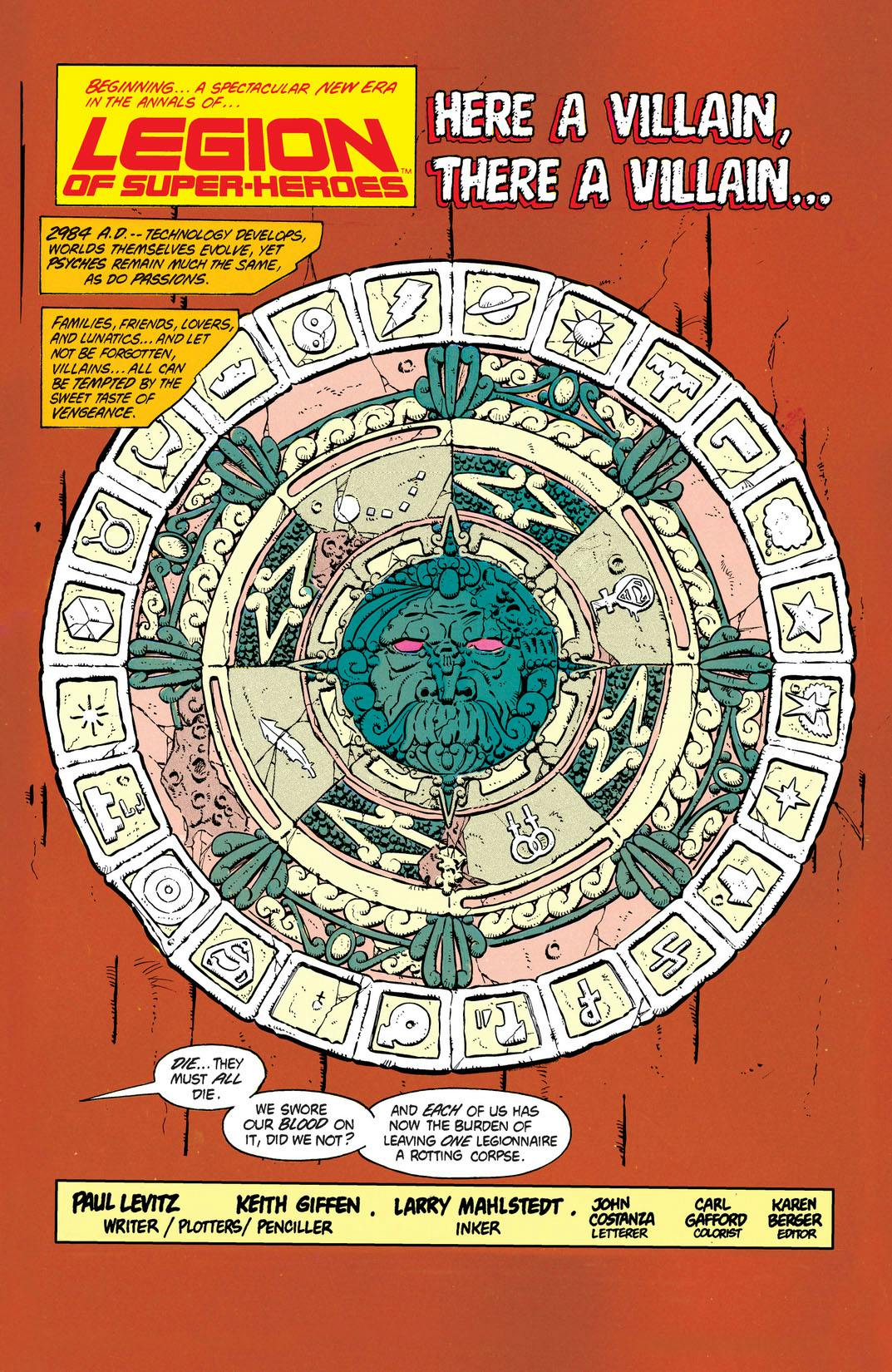 Legion of Super-Heroes (1984-1989) series preview1