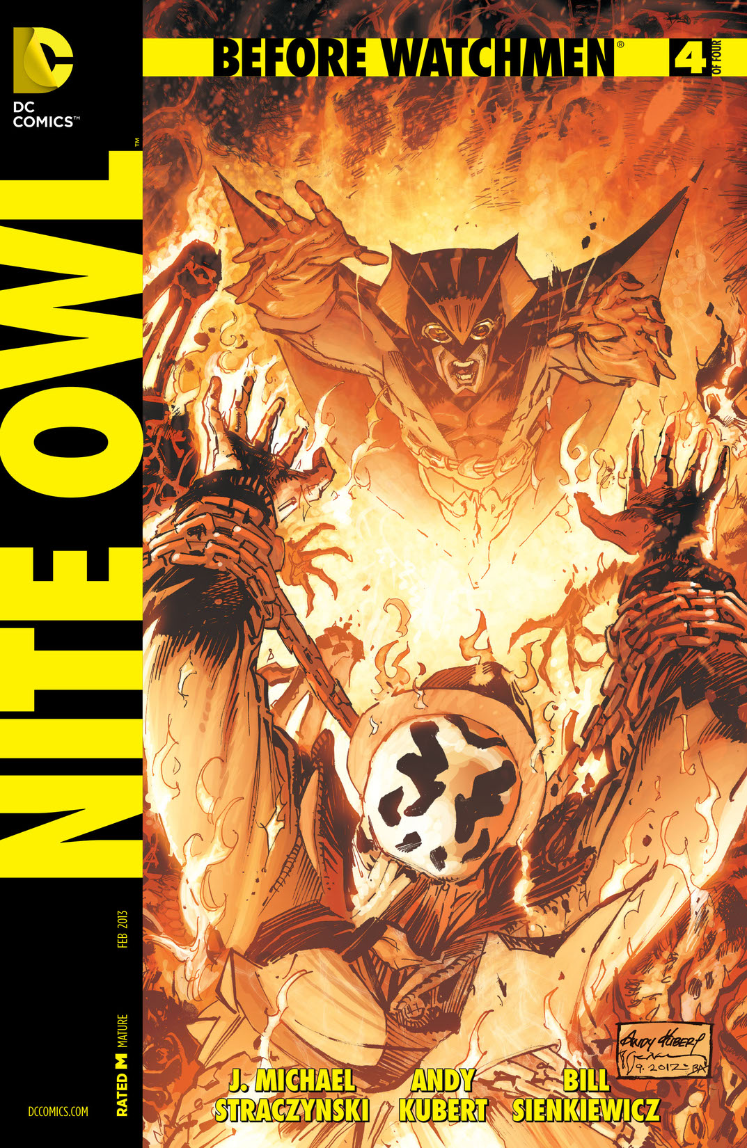 Before Watchmen: Nite Owl #4 preview images