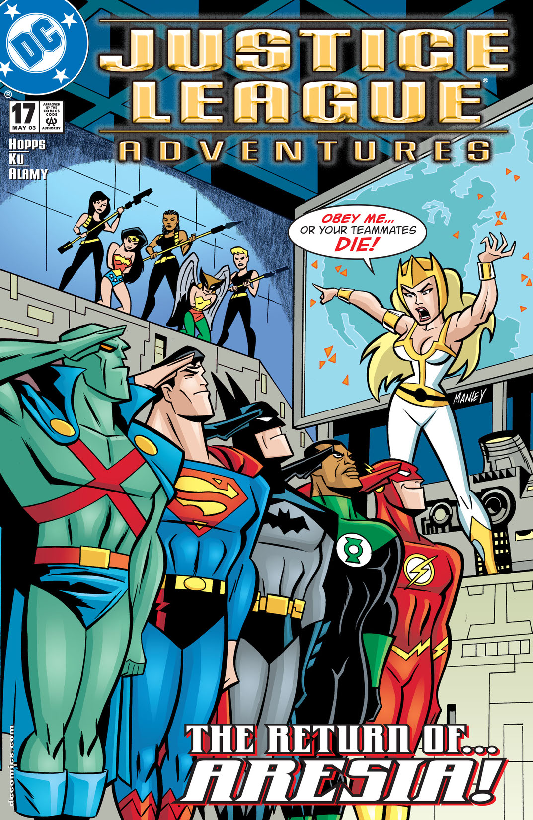Justice League Adventures #17 preview images