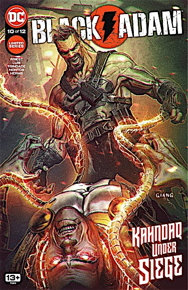 Black Adam #10 preview images