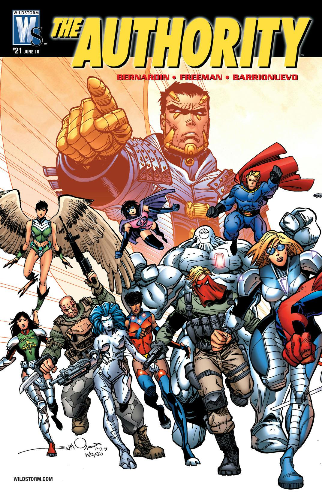 Authority (2008-) #21 preview images