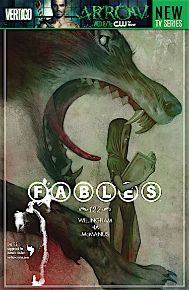 Fables #122 preview images