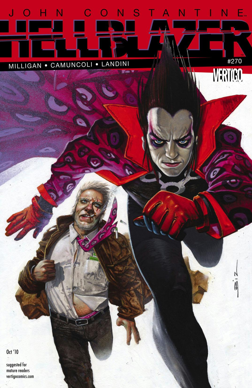 Hellblazer #270 preview images