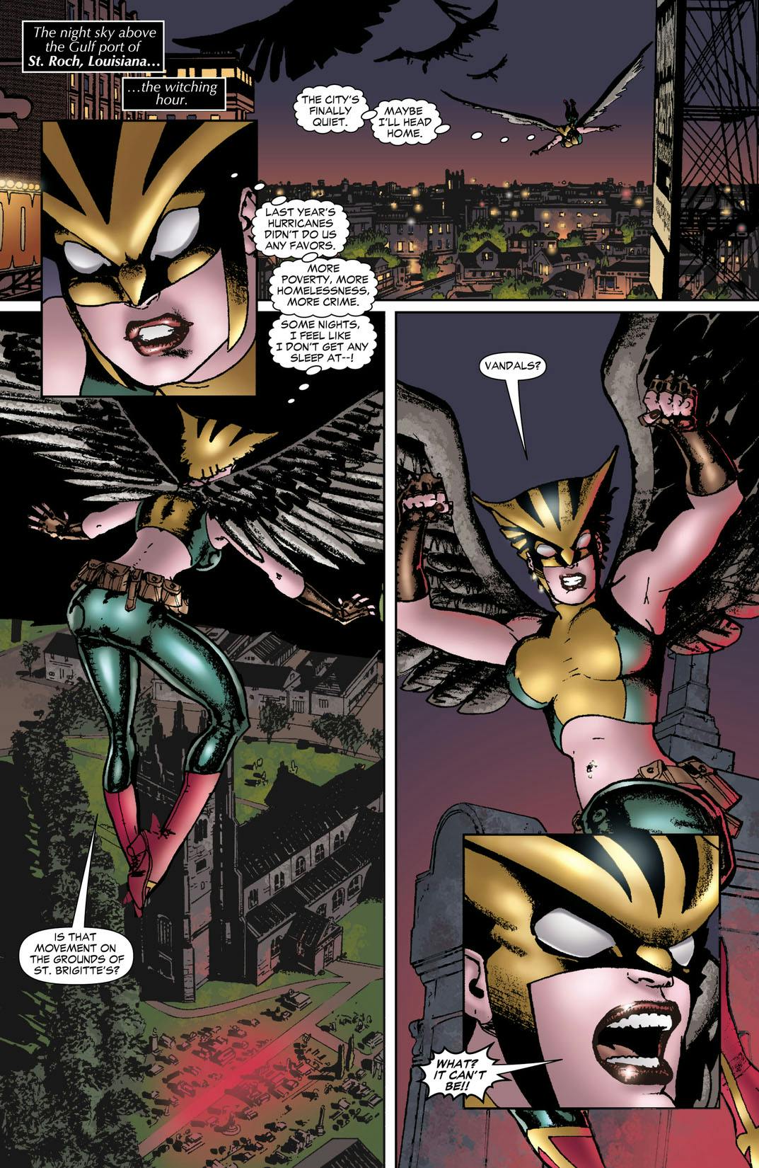 Hawkgirl (2006-2007) series preview1