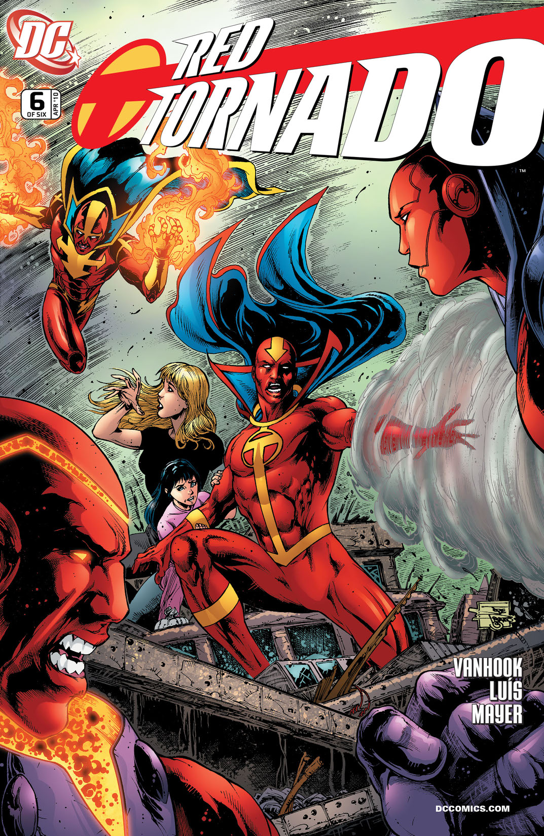 Red Tornado (2009-) #6 preview images