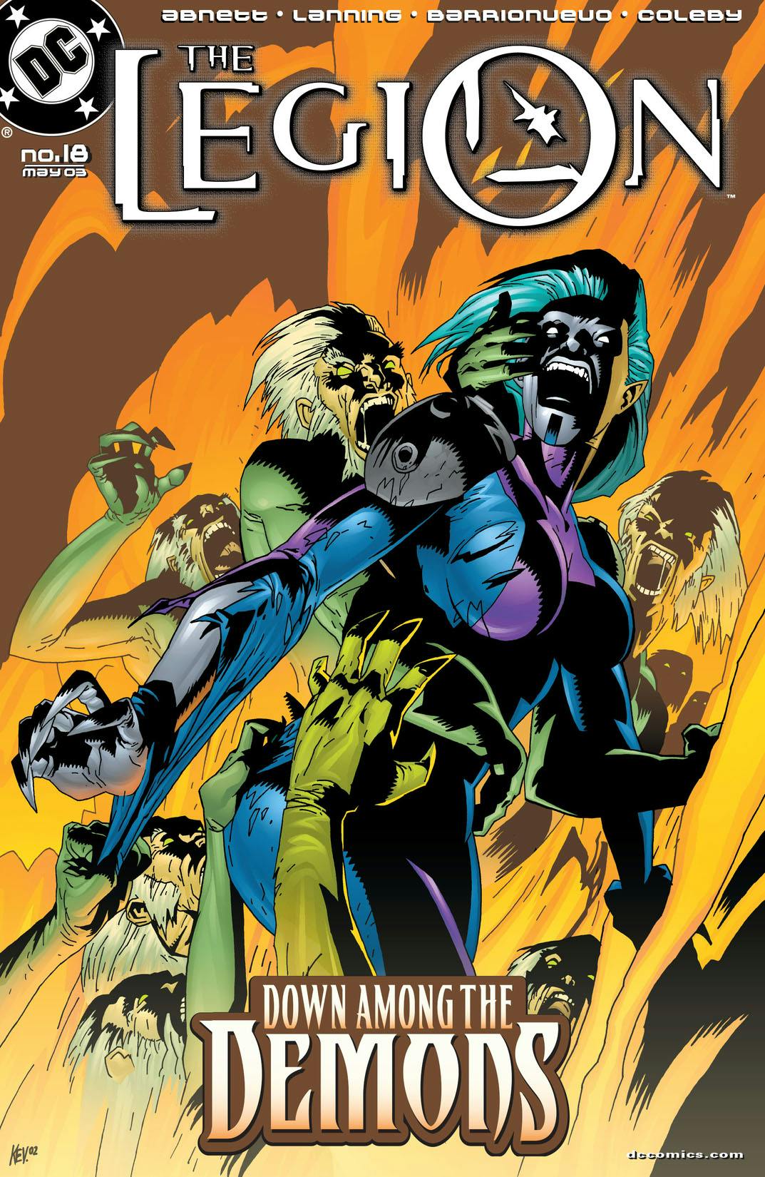 The Legion #18 preview images