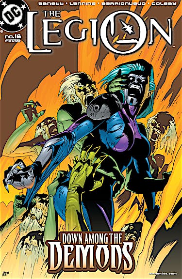 The Legion #18 preview images