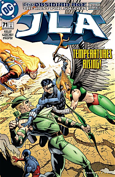 JLA #71 preview images