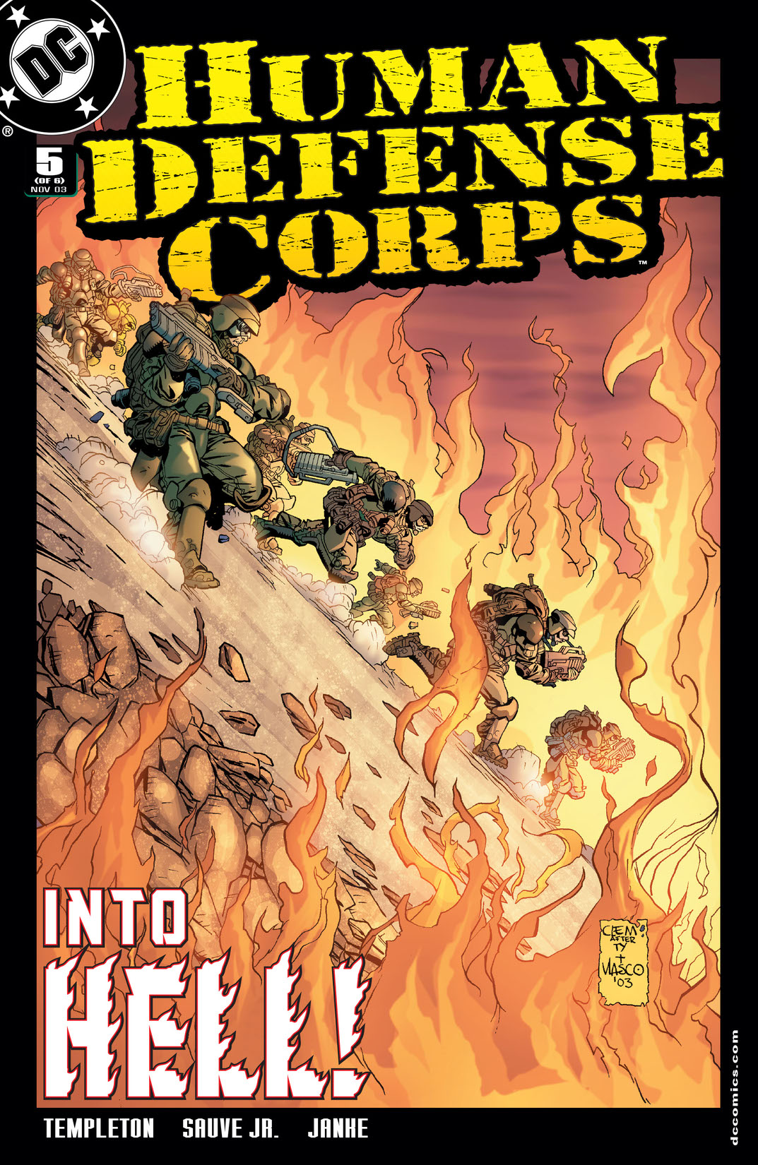 Human Defense Corps. #5 preview images