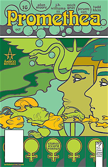 Promethea #16 preview images