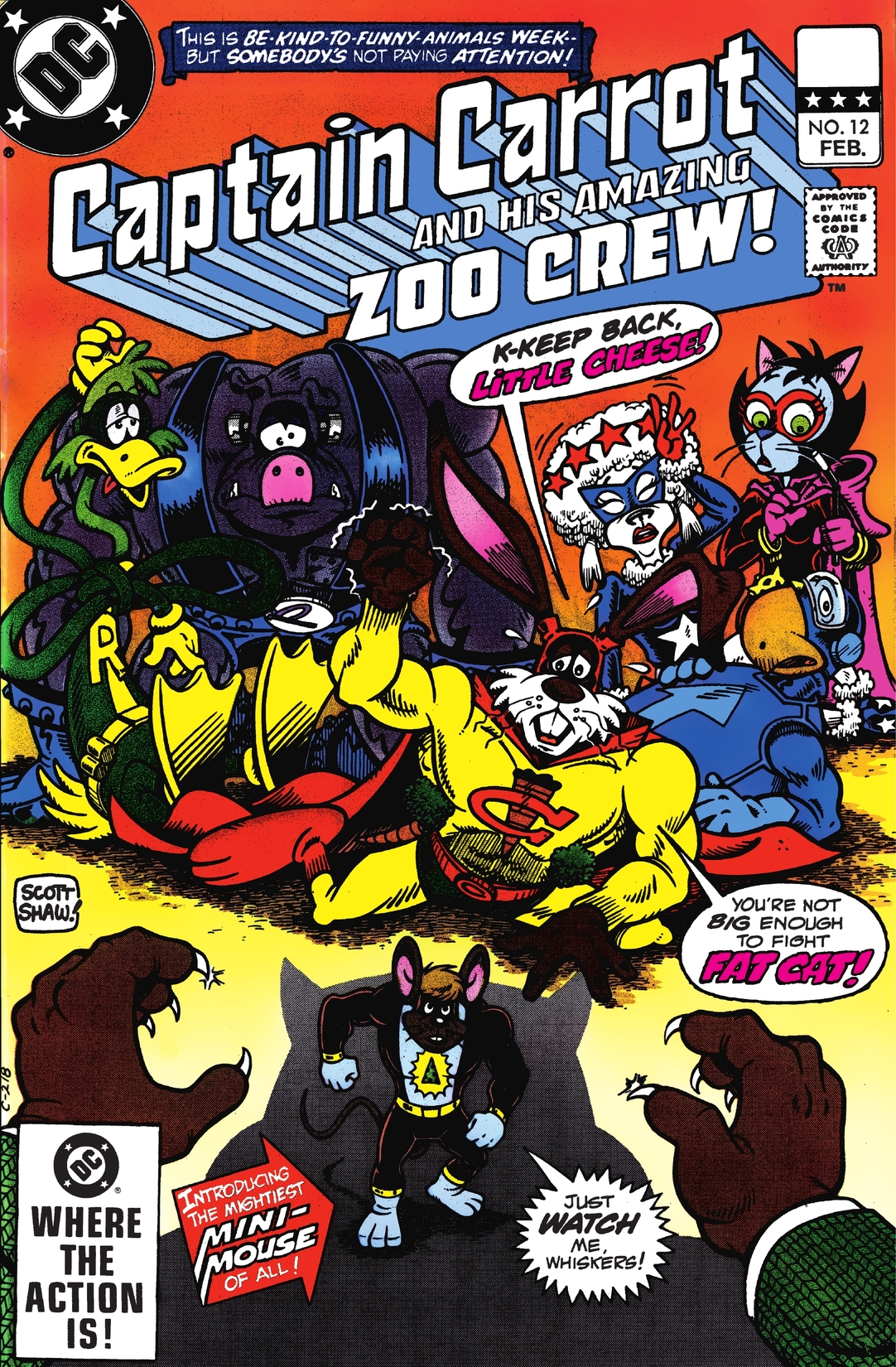 Captain Carrot and His Amazing Zoo Crew #12 preview images