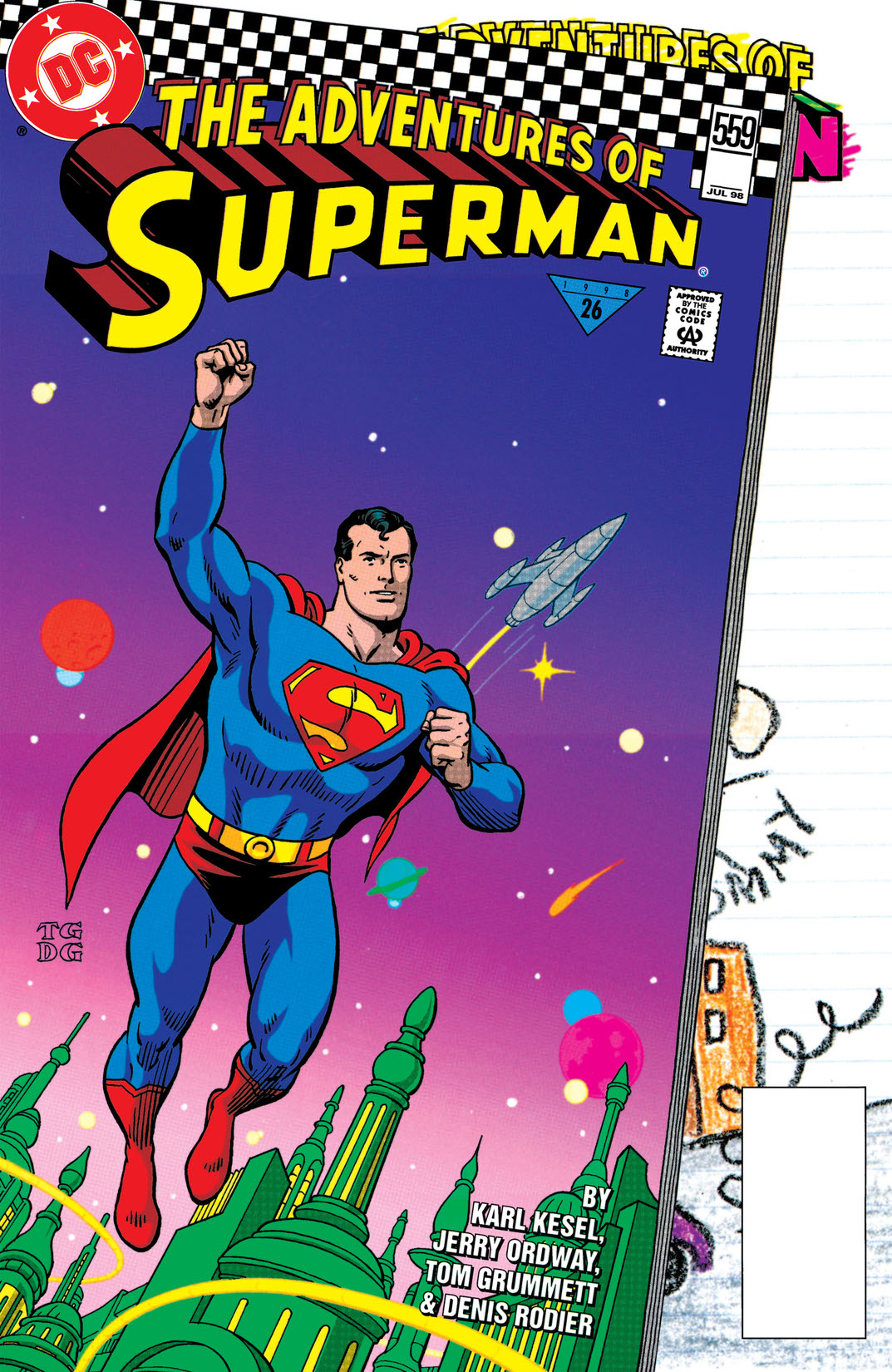 Adventures of Superman (1987-2006) #559 preview images