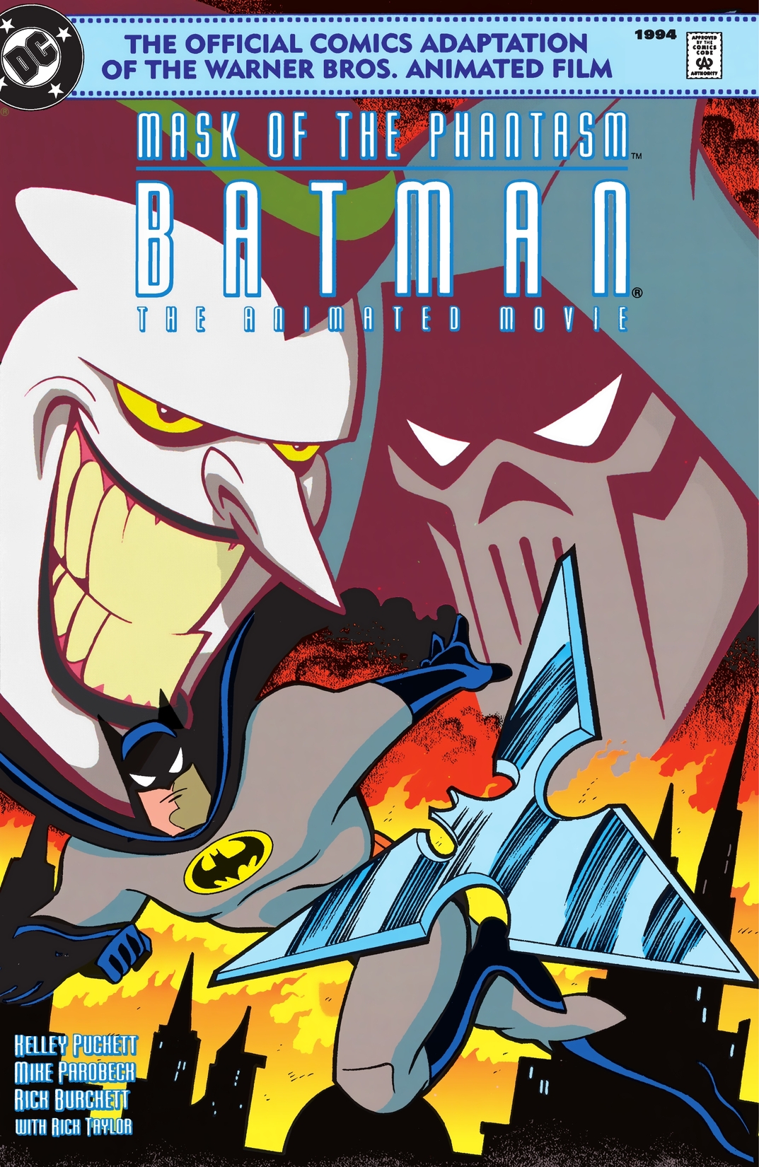 Batman: Mask of the Phantasm #1 preview images