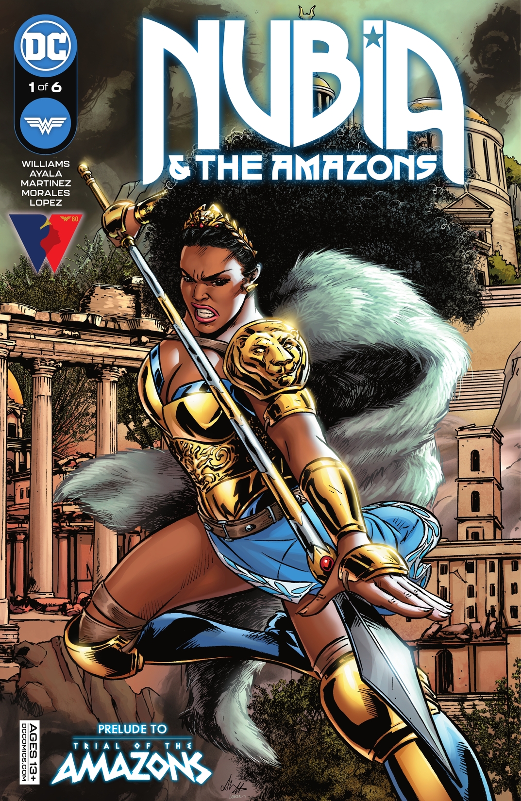 Nubia & the Amazons #1 preview images