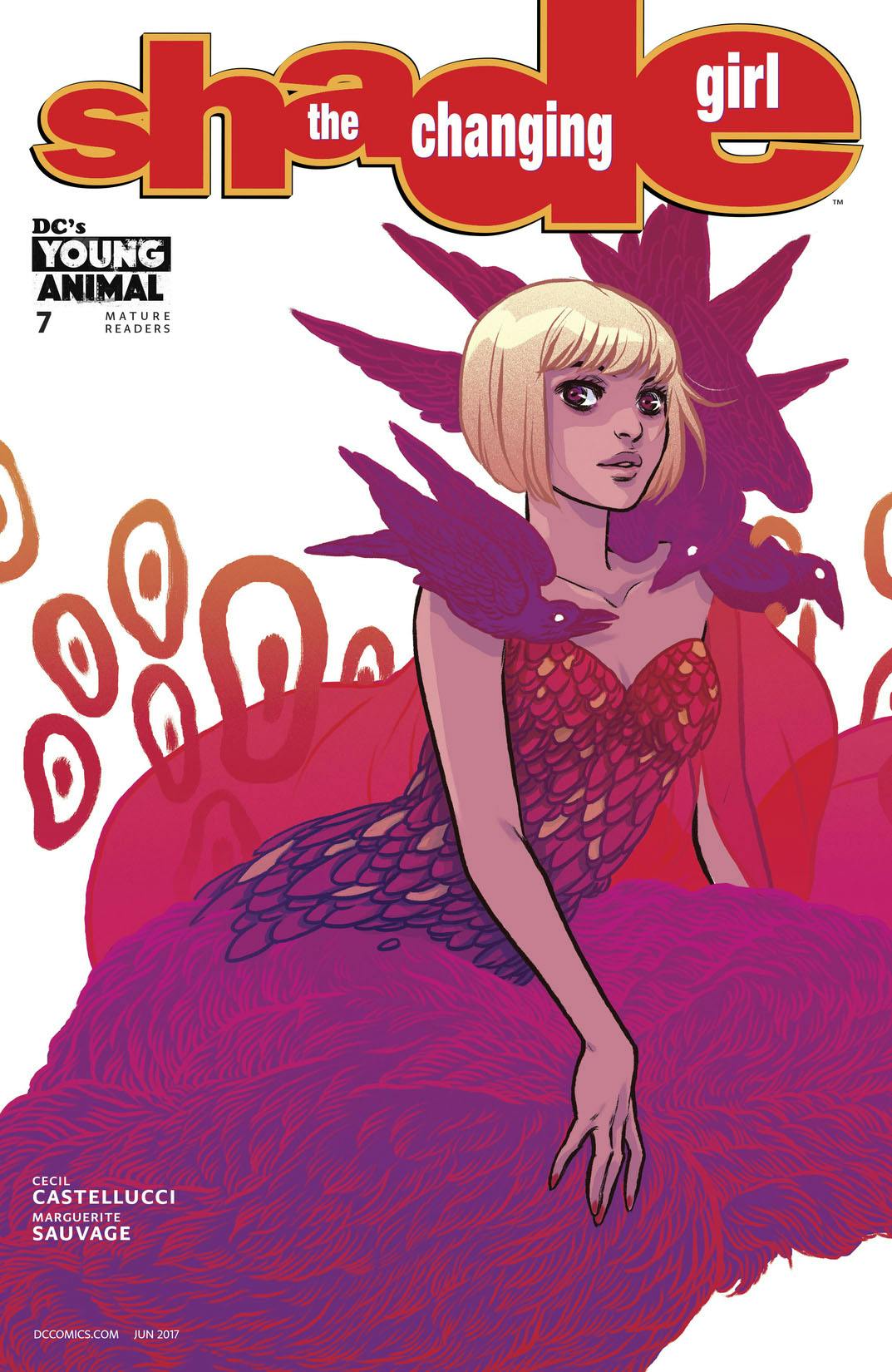 Shade, The Changing Girl #7 preview images