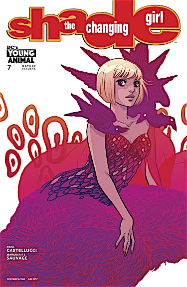 Shade, The Changing Girl #7 preview images
