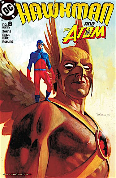 Hawkman (2002-) #8 preview images