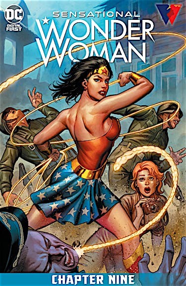 Sensational Wonder Woman #9 preview images