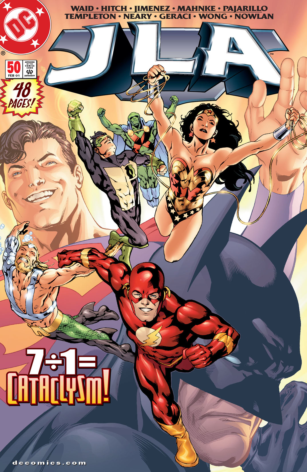 JLA #50 preview images